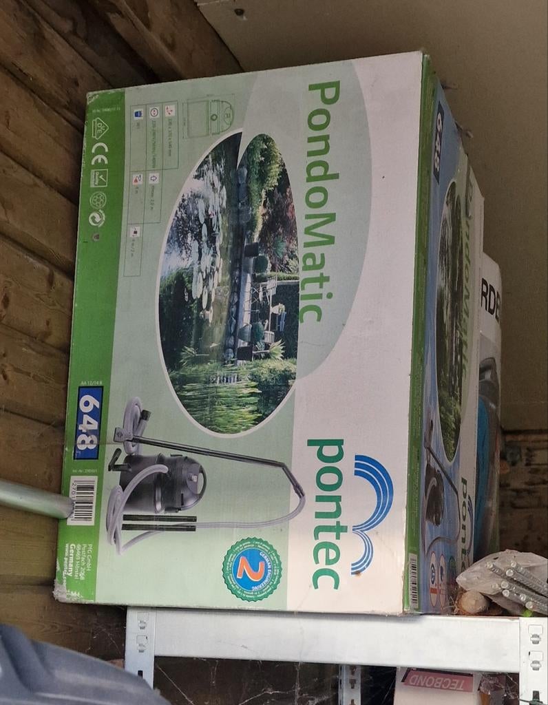 Slibzuiger vijver, Jardin & Terrasse, Enlèvement