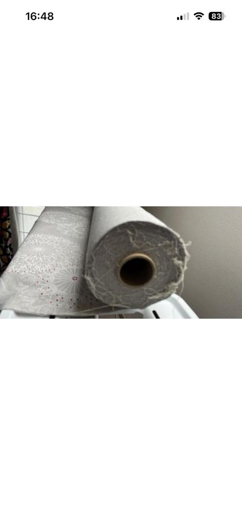 Rouleau tissu, Enlèvement, Comme neuf