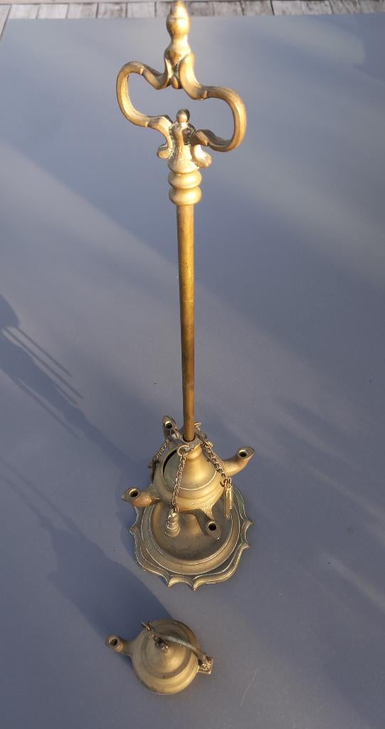 Florentijnse olielamp, Antiek en Kunst, Ophalen of Verzenden