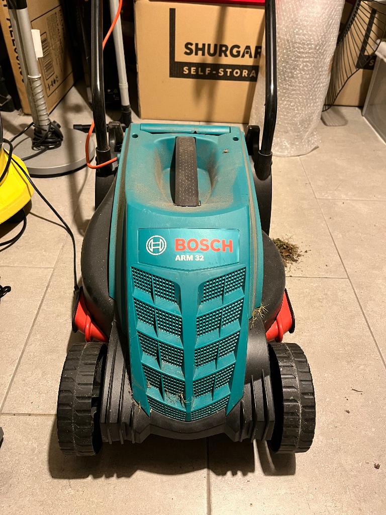 Tondeuse Bosch ARM 32, Ophalen, Elektrische grasmaaier, Opvangbak, 30 t/m 39 cm