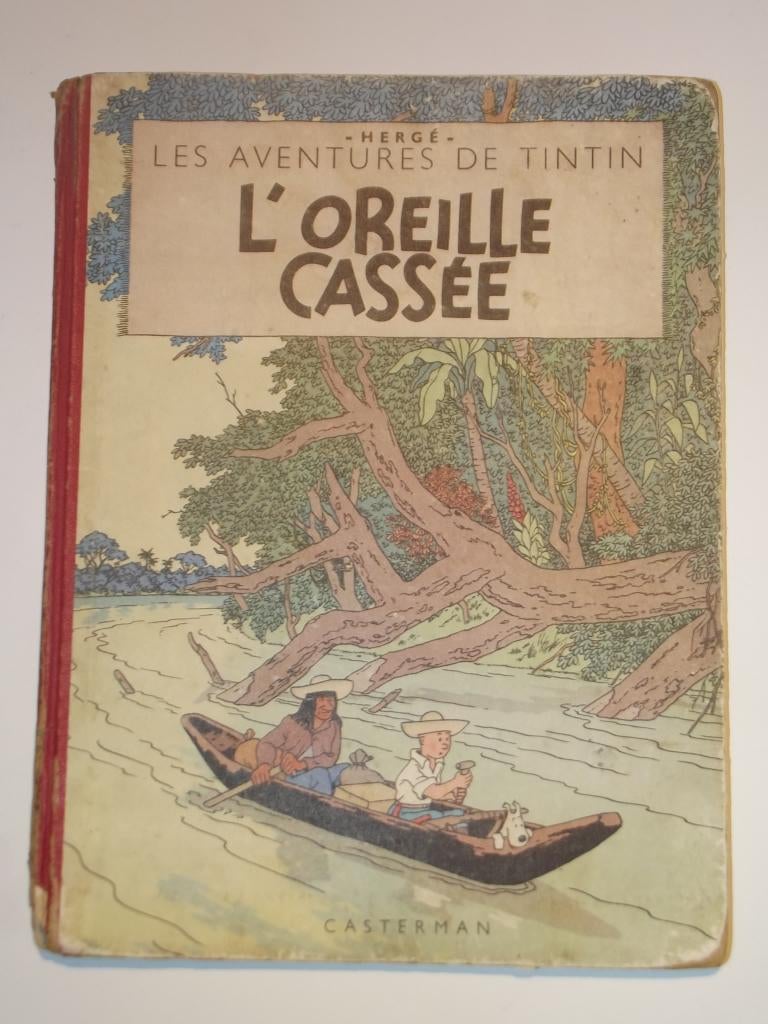tintin L'oreille Cassée, Une BD, Enlèvement ou Envoi, Utilisé, Hergé