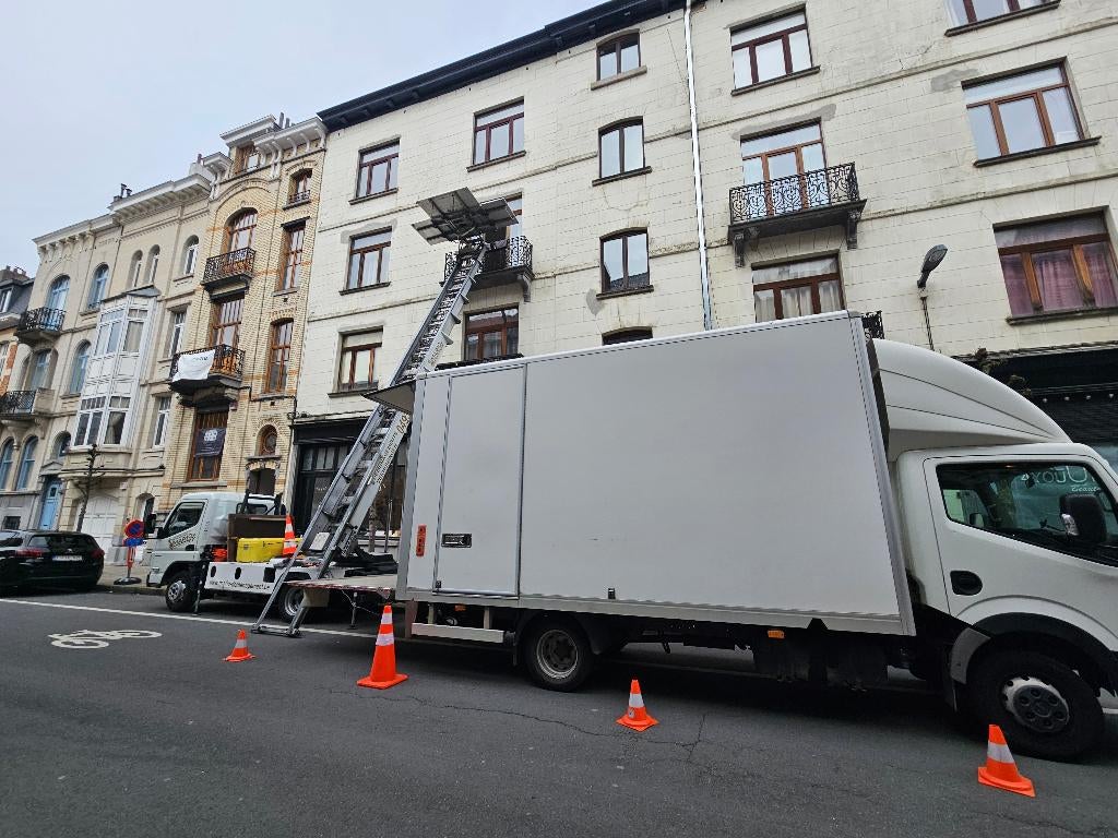 déménagement avec camion/lift