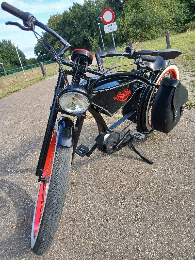 Ruff Cycles Ruffian Black/Red, Ophalen of Verzenden, Zo goed als nieuw, Ruff Cycles