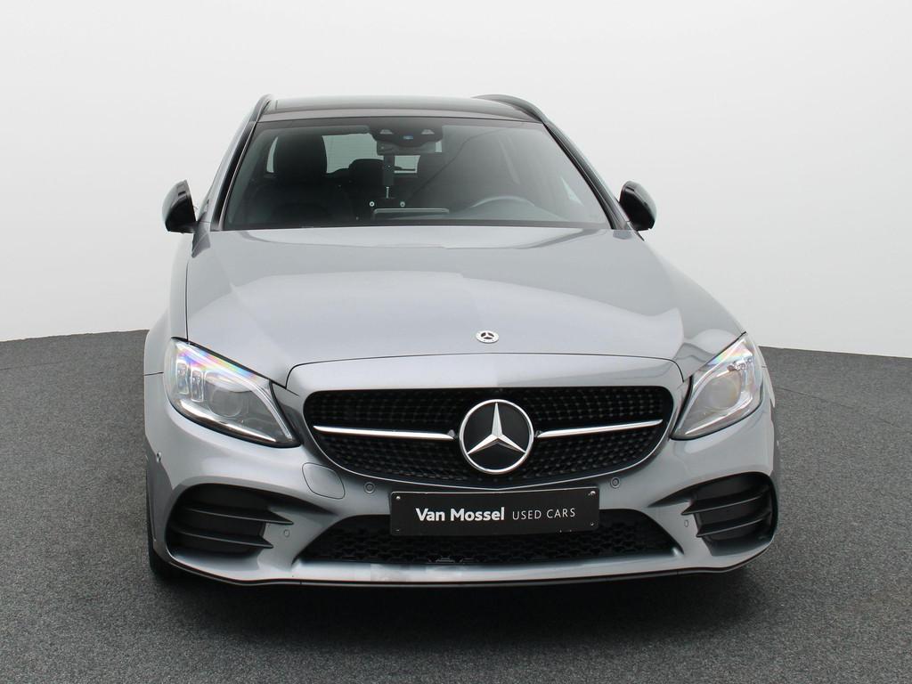 Mercedes-Benz C 300 de Estate AMG LINE + NIGHT EDIT + PANO D, Auto's, Automaat, Euro 6, 4 cilinders, 34 g/km