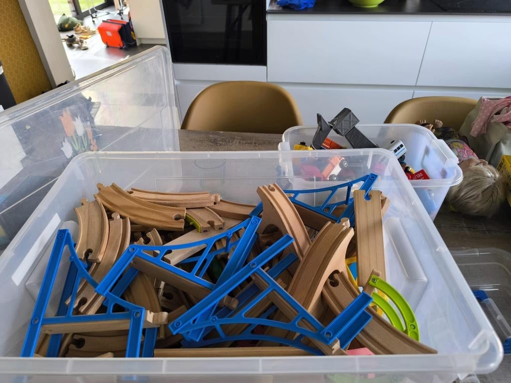 treinsporen en locomotieven, Kinderen en Baby's, Ophalen, Gebruikt