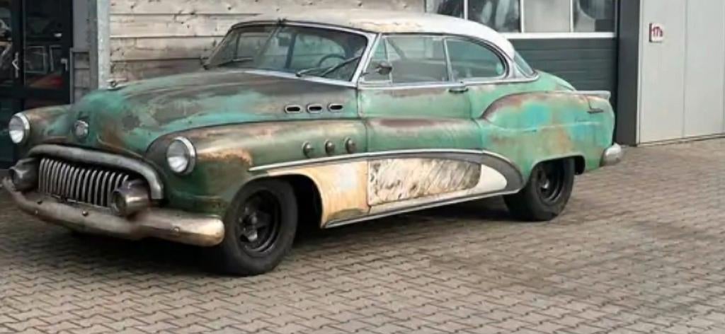 1952 buick coupé, Auto's, Oldtimers, Particulier, Buick, Coupé, Automaat, Ophalen