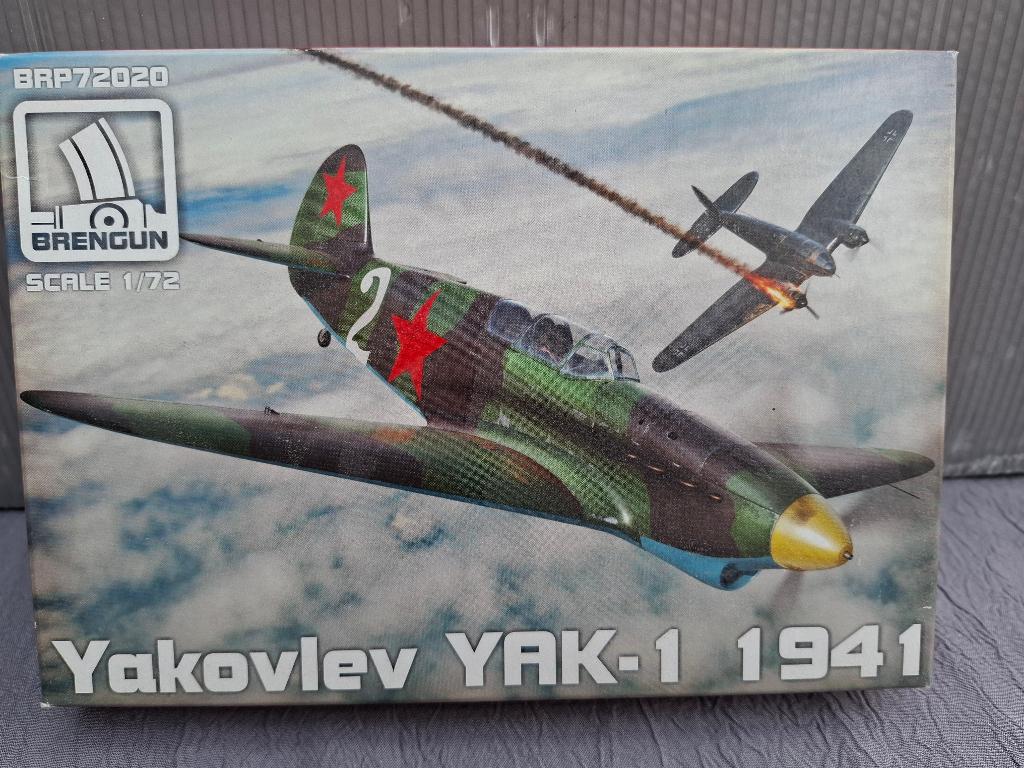 BRENGUN Yakovlev-Yak-1 JAAR 1941 1/72 BRP72020, Verzamelen, Militaria | Tweede Wereldoorlog, Ophalen