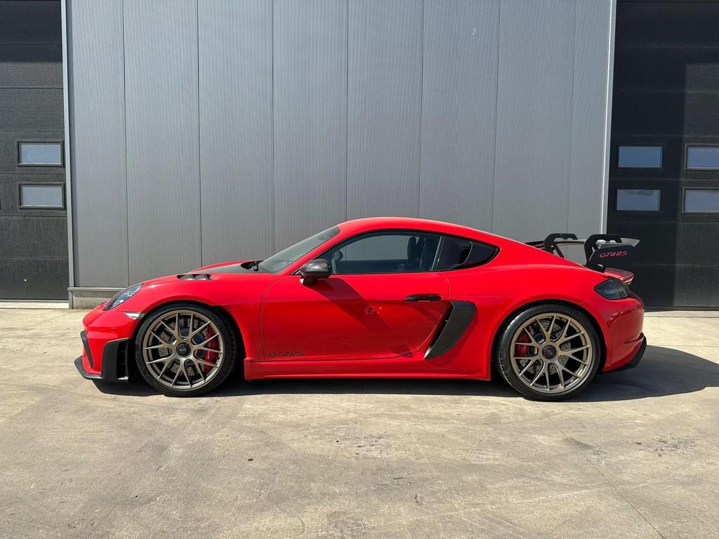 Porsche 718 Cayman GT4 RS (WEISSACH / BELGIAN CAR / CARBON /, Auto's, Porsche, Automaat, Achterwielaandrijving, Gebruikt, Bedrijf