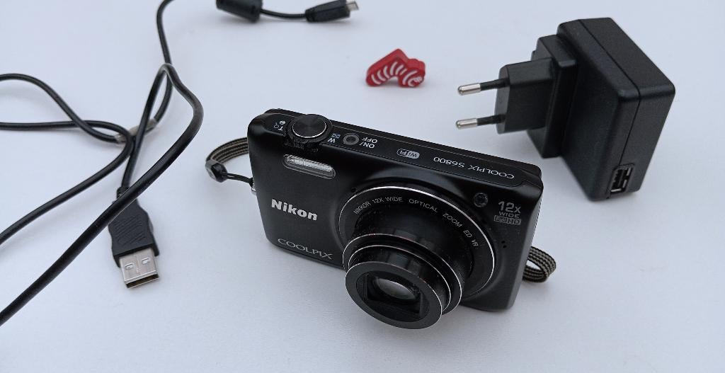 Appareil photo numérique NIKON COOLPIX S6800 WIFI, Enlèvement ou Envoi, Compact, Comme neuf, 8 fois ou plus