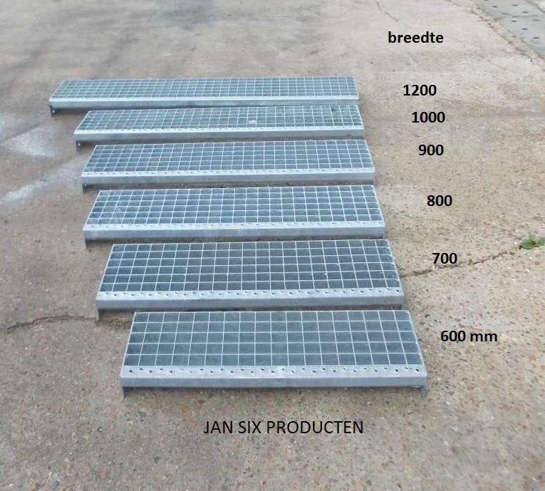 gegalvaniseerde traptreden 1000 x 230 x 60: 30 eu mazen 30, Doe-het-zelf en Bouw, Ophalen, Nieuw