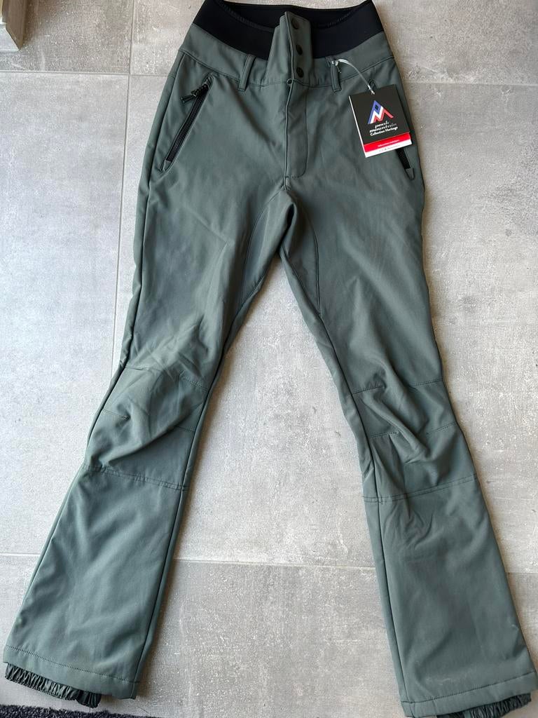 Peak Mountain - Groene skibroek. Maat XS. Nieuw, Ophalen of Verzenden, Nieuw, Maat 34 (XS) of kleiner, Broek