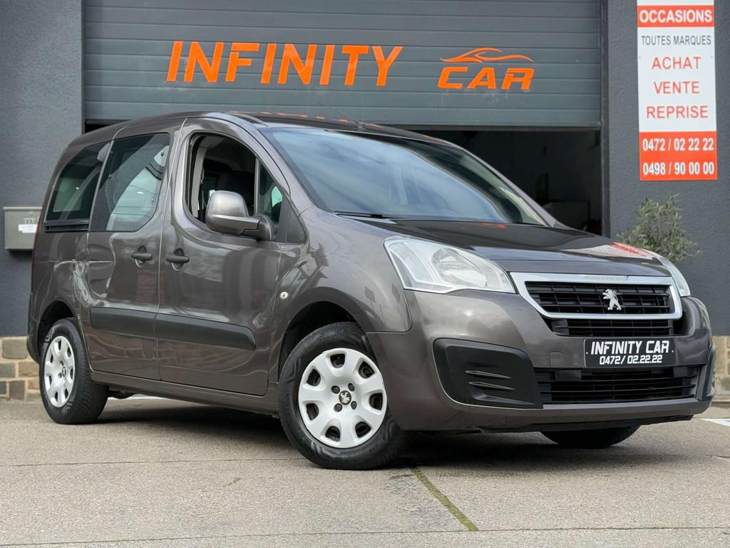 Peugeot Partner Partner Tepee 1.6 BlueHDi Active  7 places, Auto's, Voorwielaandrijving, Gebruikt, 4 cilinders, 109 g/km