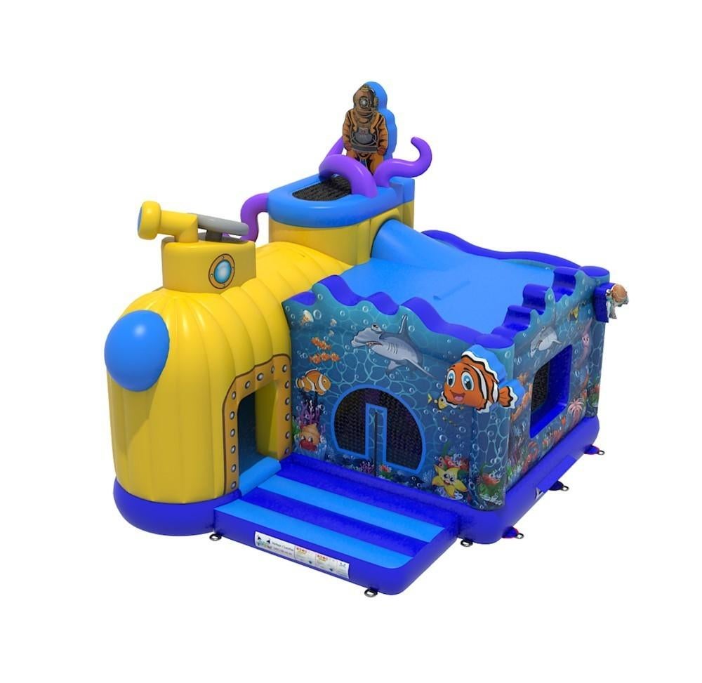 Springkasteel submarine, Hobby en Vrije tijd, Ophalen