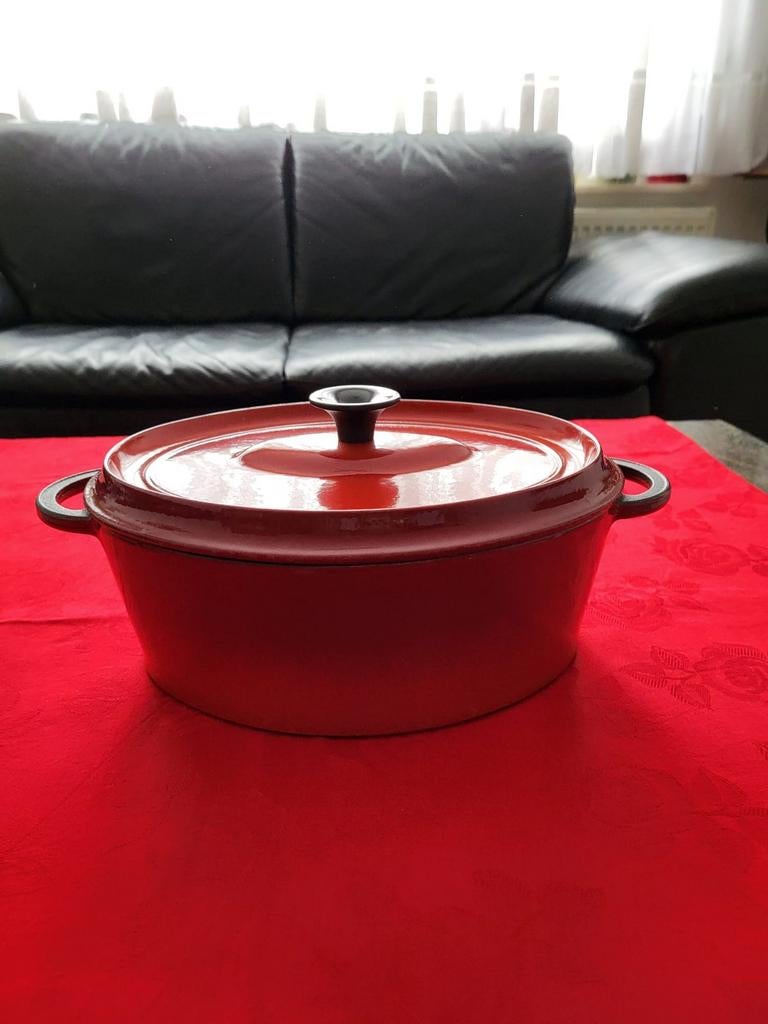 Prachtige vintage gietijzeren braadpan/kookpot, Ophalen of Verzenden