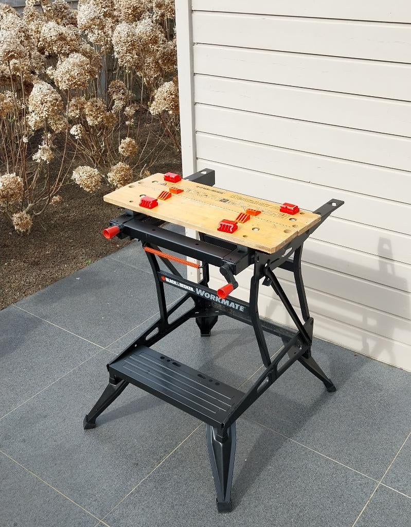 Workmate Black&Decker 550 opvouwbare werkbank, Doe-het-zelf en Bouw, Werkbanken, Ophalen, Zo goed als nieuw, Minder dan 70 cm