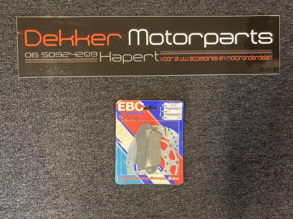 EBC remblokken FA125 voorzijde Honda XR600R XR650 CR500R etc, Motos, Neuf, -, -, -