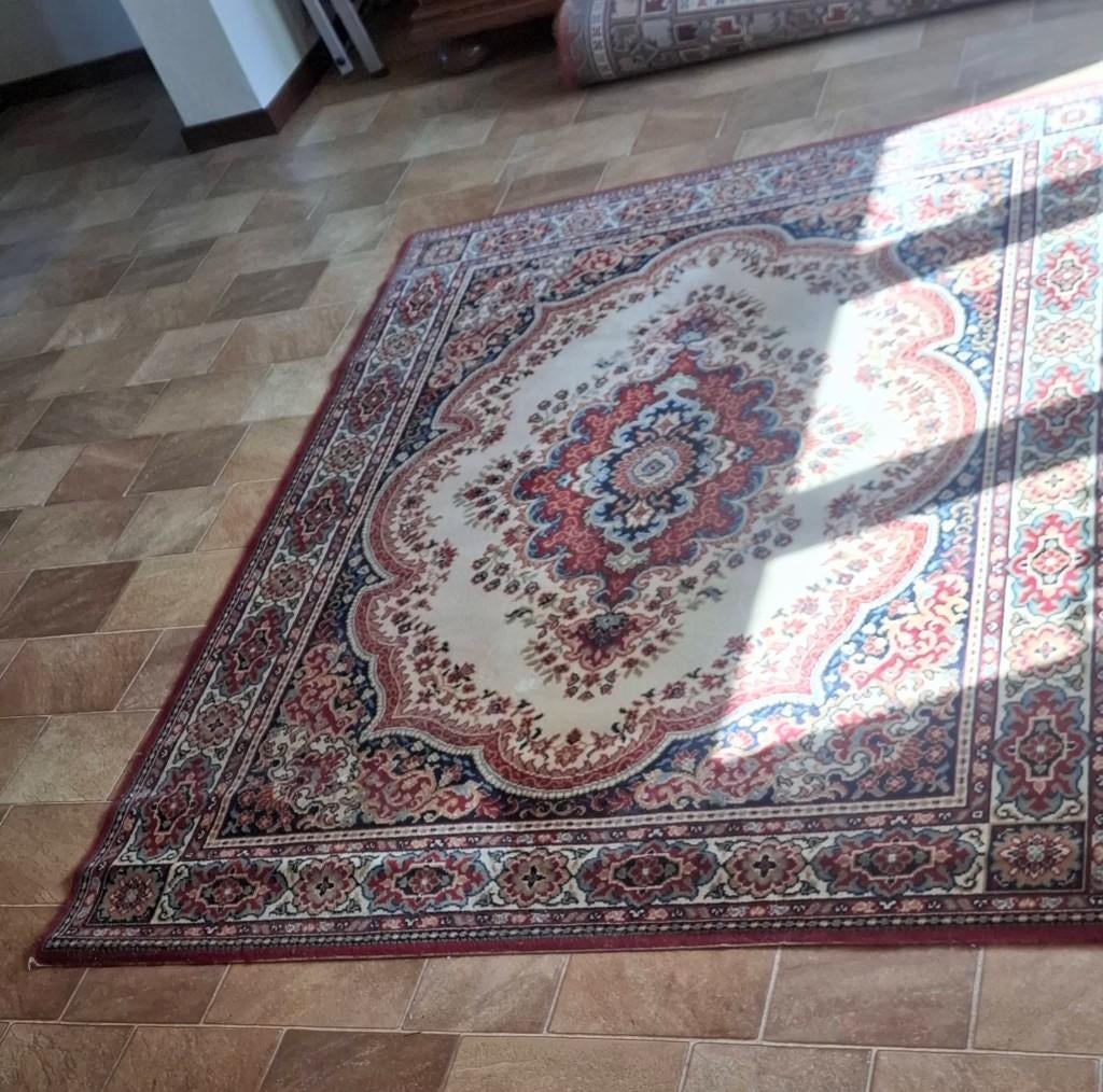 Tapijt, Huis en Inrichting, Stoffering | Tapijten en Vloerkleden, Ophalen, Gebruikt, Overige kleuren, 150 tot 200 cm