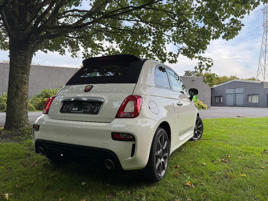FIAT 500C ABARTH 57.000 KM - TOPSTAAT - GARANTIE -, Autos, Fiat, Euro 6, Entreprise, Noir, 4 cylindres