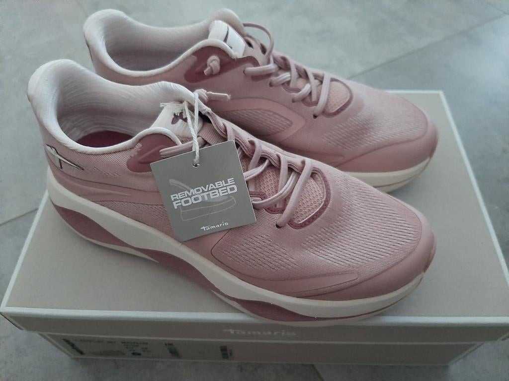 Tamaris sneakers, model Vitala, roze/nude 36 (nieuw), Tamaris, Instappers, Nieuw, Ophalen of Verzenden
