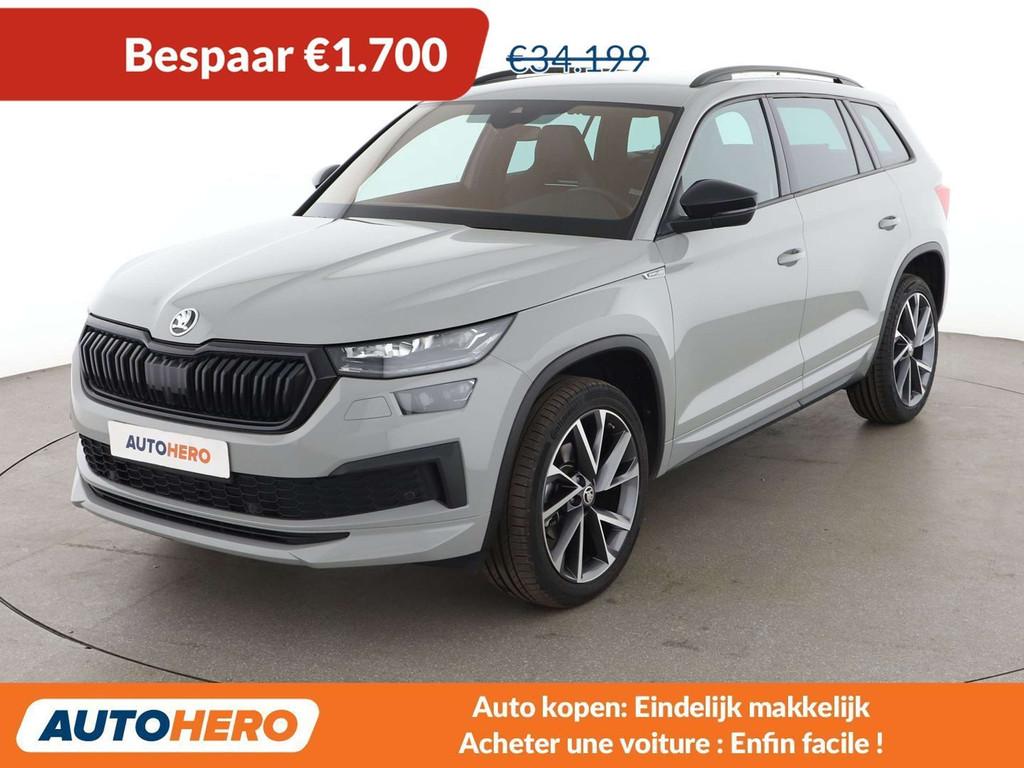 Skoda Kodiaq 1.5 TSI ACT SportLine (bj 2023, automaat), Auto's, https://public.car-pass.be/vhr/1a9c473f-99c6-4578-9adf-90baf84d7e19