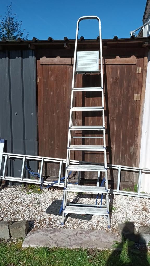 ÉCHELLE 8 MARCHE., Bricolage & Construction, Échelles & Escaliers, Enlèvement, Échelle