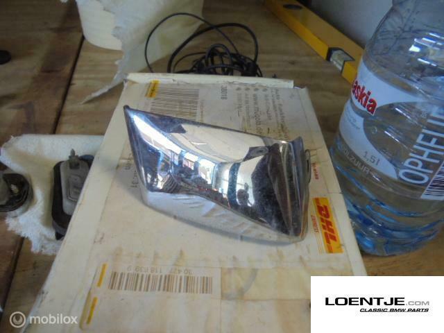 Bumperrozet voorbumper chroom bmw e30, Auto-onderdelen, Gebruikt, Ophalen of Verzenden, BMW, BMW