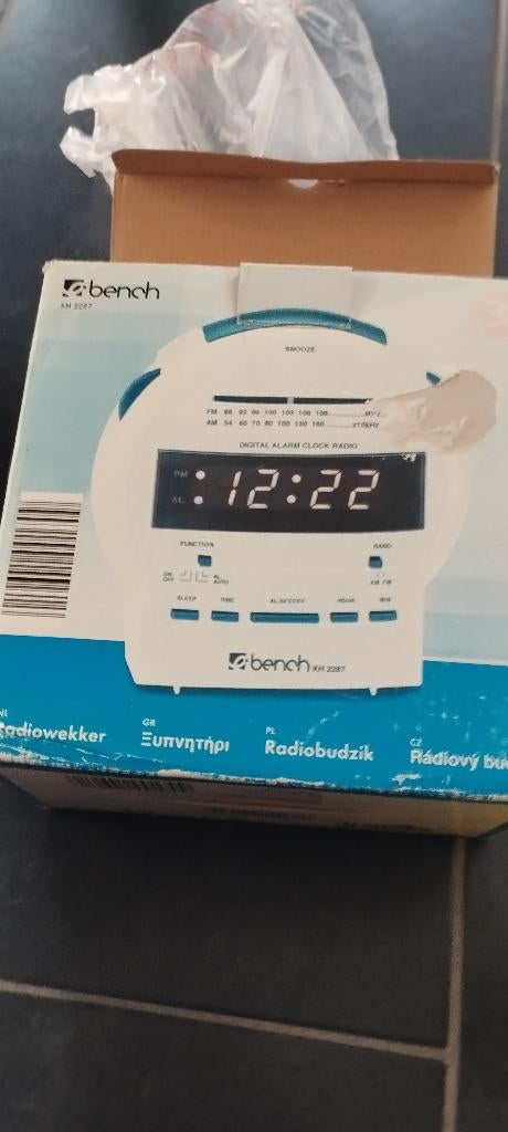 Wekkerradio, Elektronische apparatuur, Wekkers, Ophalen, Nieuw