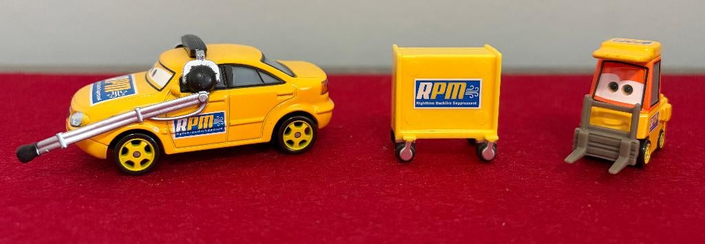 DISNEY CARS Chief RPM & Petrol Pulaski Diecast, Ophalen of Verzenden, Nieuw, Auto