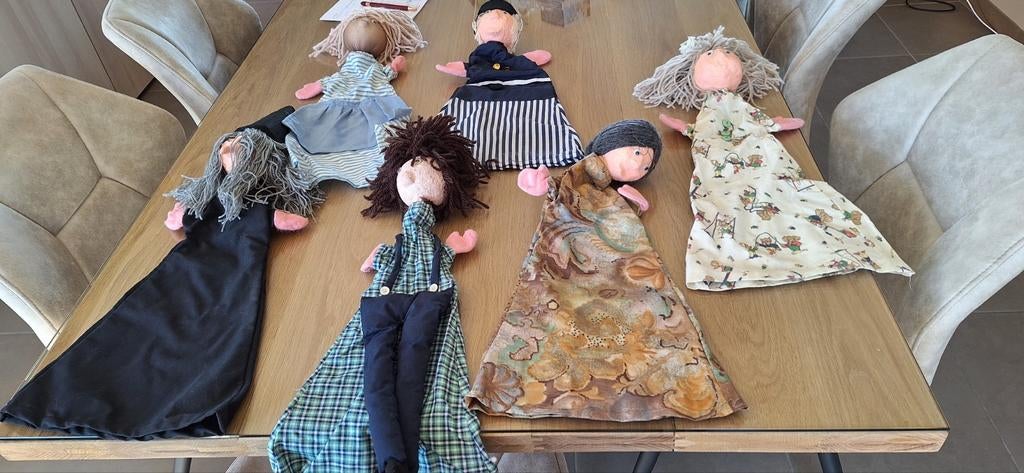 Poppenkastpoppen : professioneel materiaal voor in de klas., Enlèvement, Comme neuf, Autres types