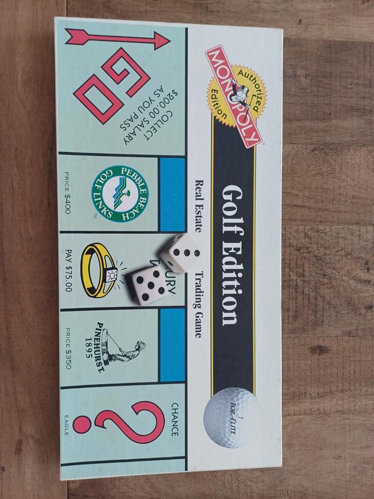 Monopoly Golf Edition, Hobby en Vrije tijd, Ophalen of Verzenden