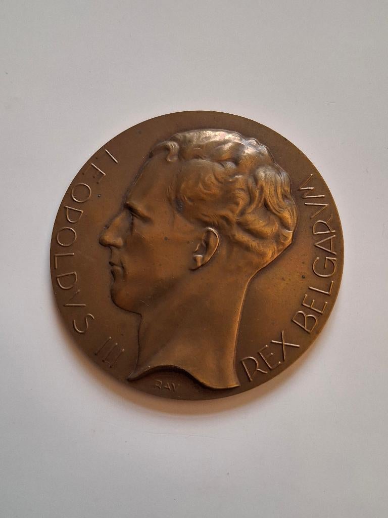 médaille commémorative Roi Léopold III - Kontich, Collections, Envoi, Utilisé, Autres types