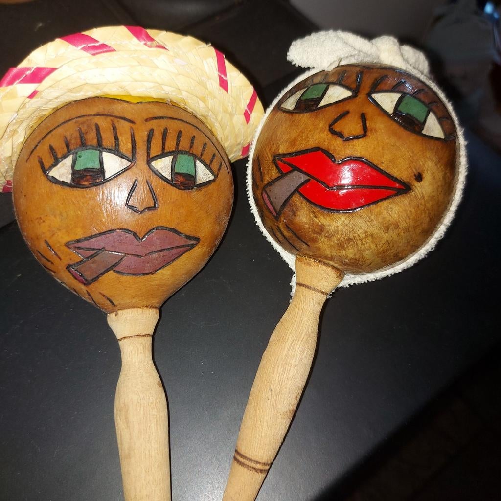 Twee muziek instrument, Ophalen