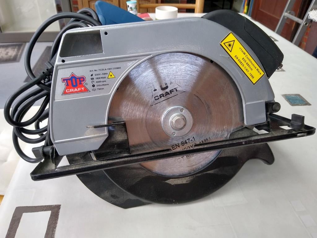 Cirkelzaag, Doe-het-zelf en Bouw, Gereedschap | Zaagmachines, Ophalen, Cirkelzaag