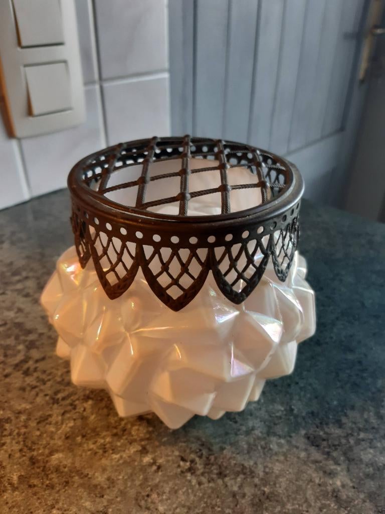 Pic fleur opaalkleur, Ophalen of Verzenden