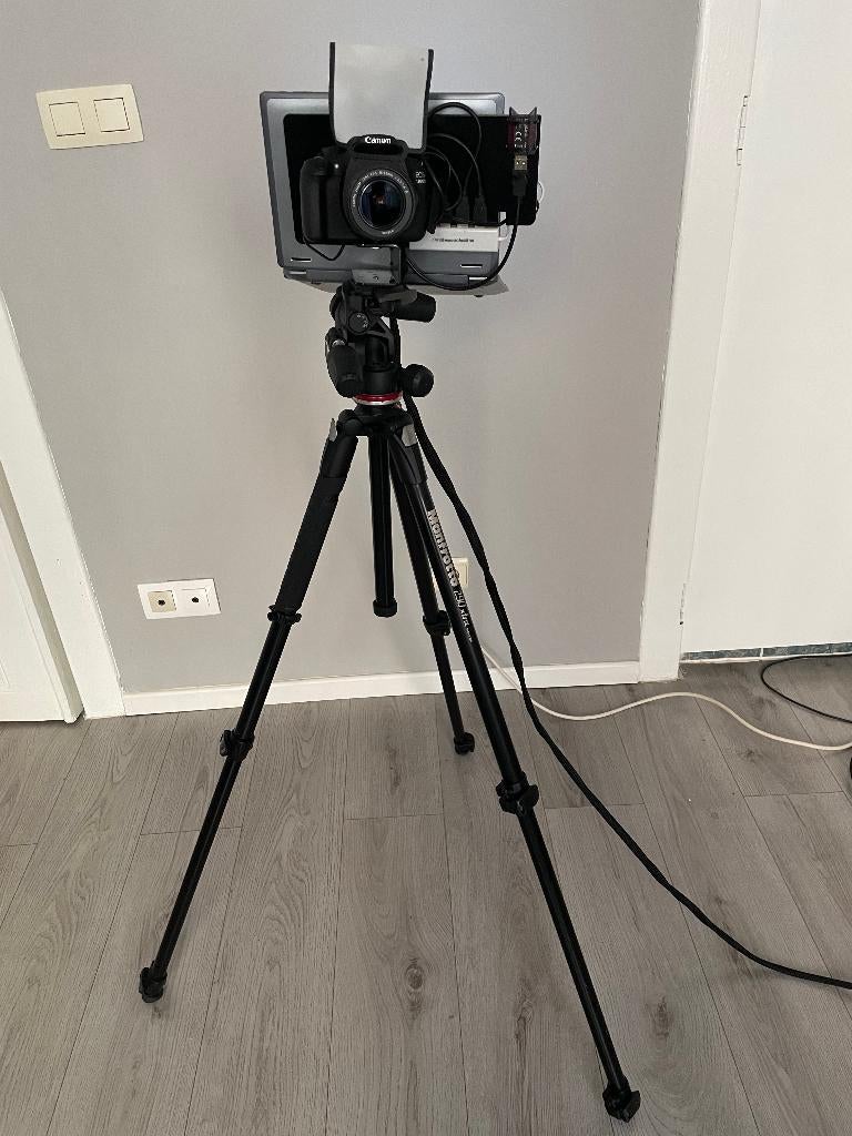 ID Station complete fotoapparatuur, Ophalen, Zo goed als nieuw, Complete fotostudio