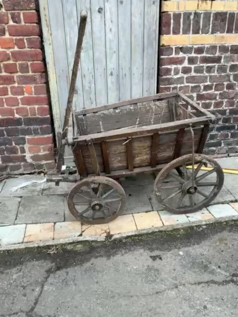 Houten koets, Enlèvement, Comme neuf