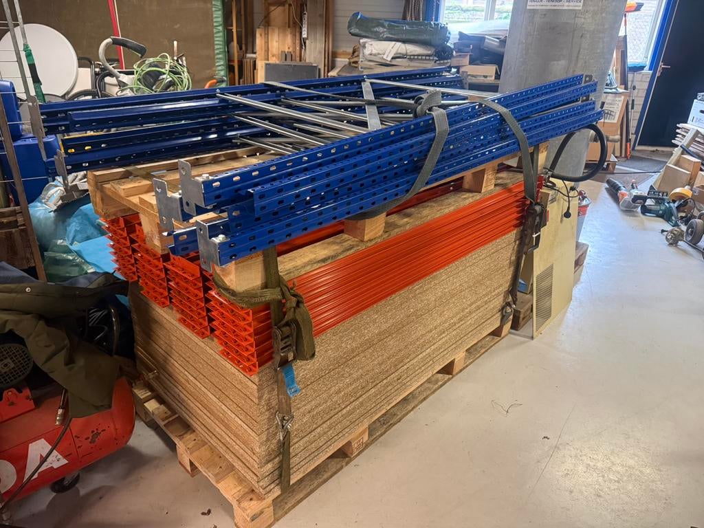 Complete magazijnstelling Industriestelling, Ophalen