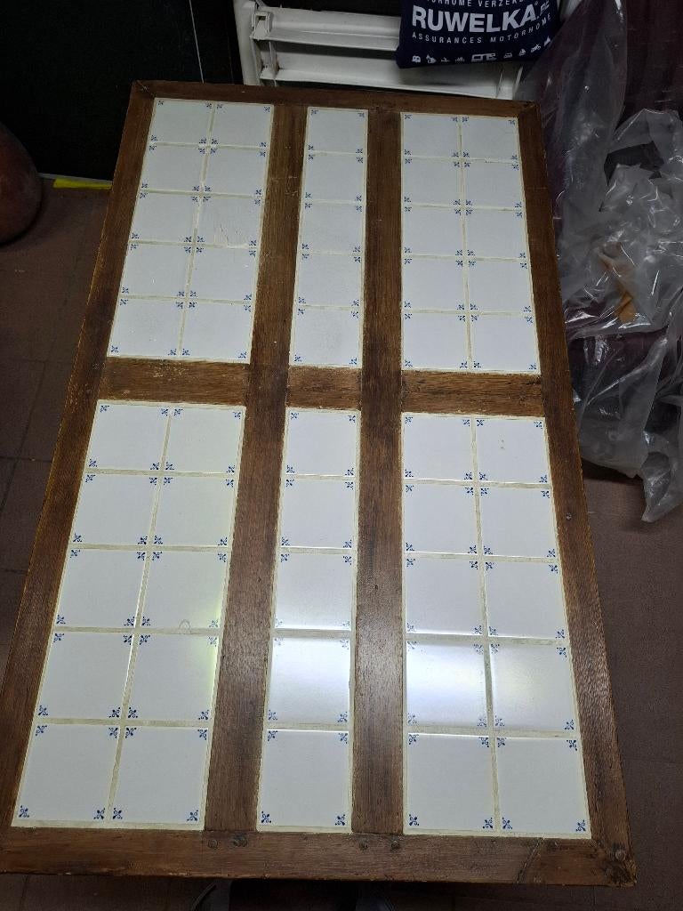 TABLE RUSTIQUE, Maison & Meubles, 100 à 150 cm, Quatre personnes, Enlèvement, Utilisé