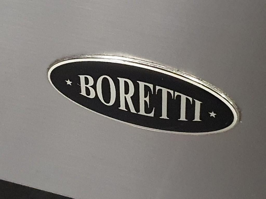 🔥 Poêle Boretti de luxe 90 cm en 5 brûleurs 2 fours, Gaz, Classe énergétique A ou plus économe, Comme neuf, Enlèvement