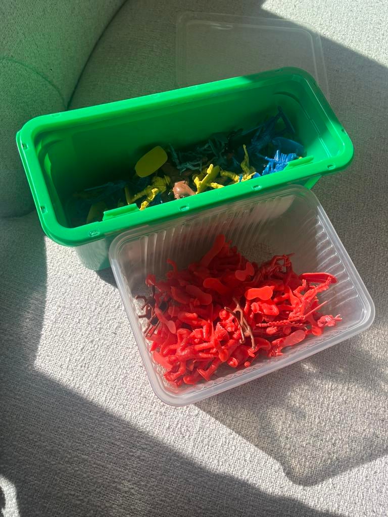 Legermannetjes, Kinderen en Baby's, Ophalen, Gebruikt