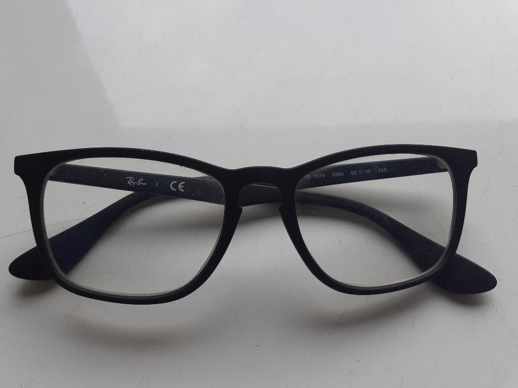 LUNETTES RAYBAN, Handtassen en Accessoires, Zonnebrillen en Brillen | Heren, Ophalen, Zwart, Zo goed als nieuw, Ray-Ban