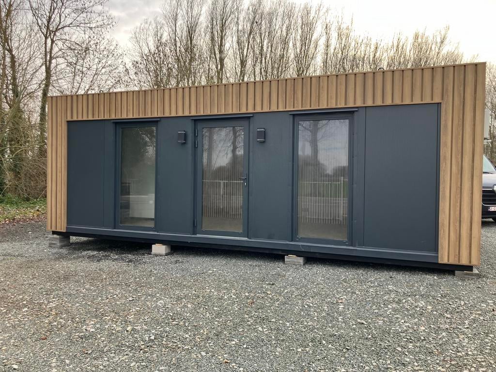 Kantoorunit | 8 x 3,2 | keuken & wc, Tuin en Terras, Tuinhuizen, Ophalen, 200 tot 400 cm, Nieuw, Metaal