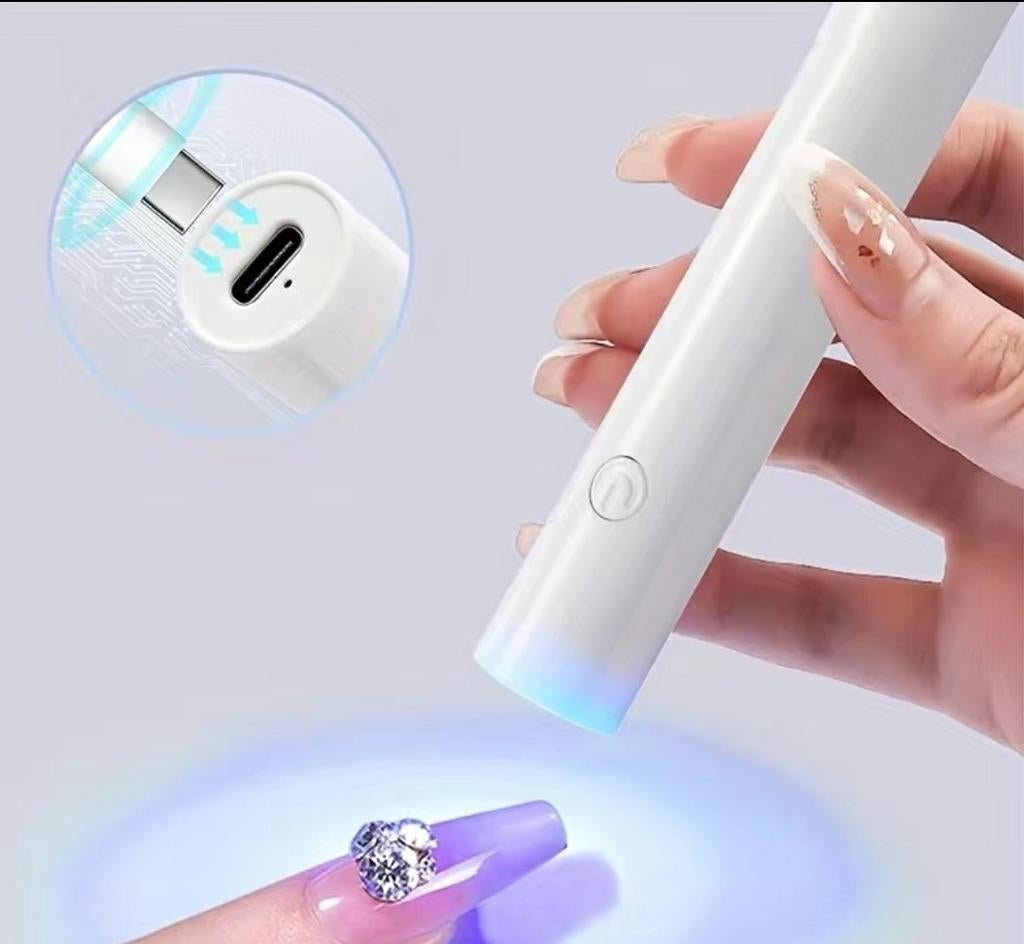 Lampe UV de poche pour ongles en gel avec lumière LED, Enlèvement ou Envoi, Neuf, Soin des mains et des pieds