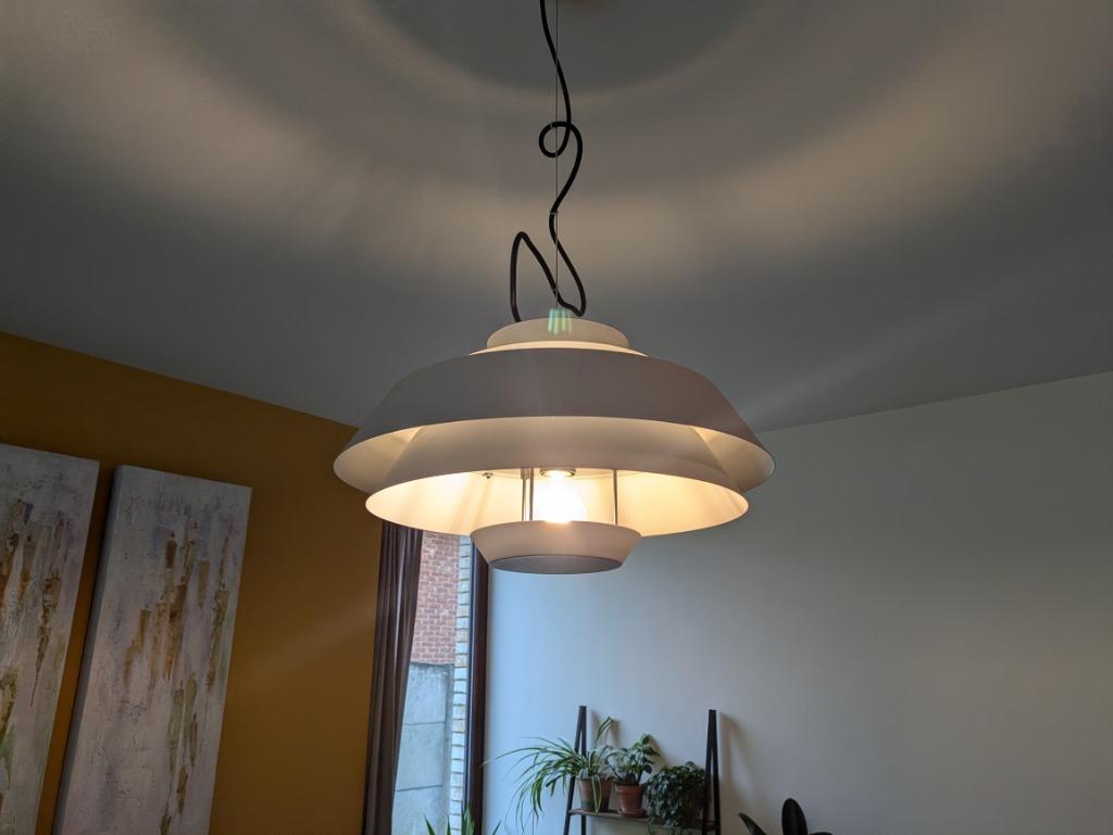 Stijlvolle kwantum hanglamp te koop, Ophalen, Zo goed als nieuw, Minder dan 50 cm