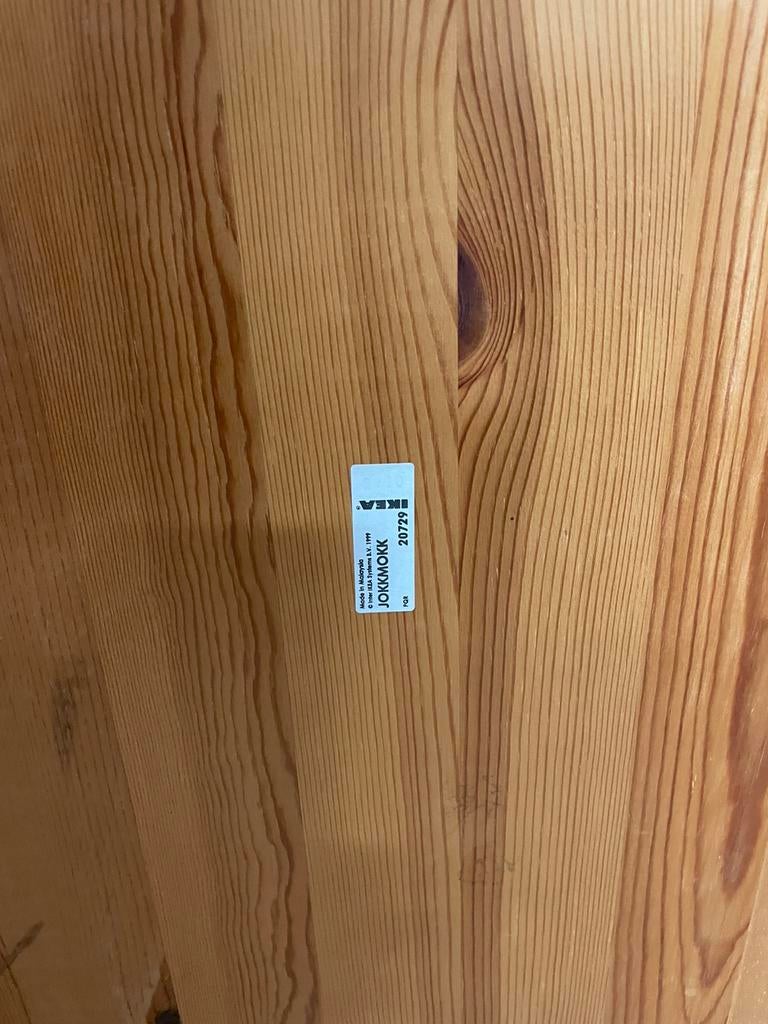 Grenen keuken tafel met 4 stoelen, Ophalen, Gebruikt, Grenen