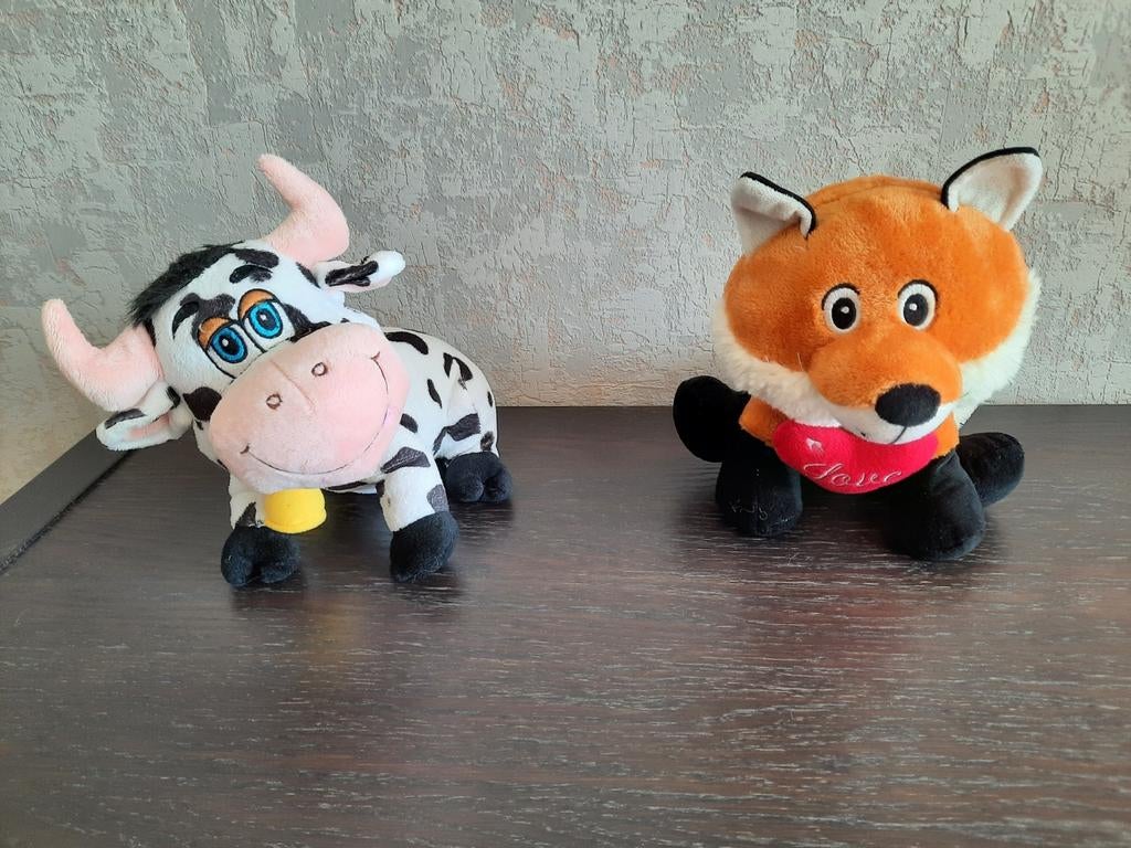 2 câlins sympas, en parfait état, Saint-Valentin, Enlèvement ou Envoi, Comme neuf, Vache