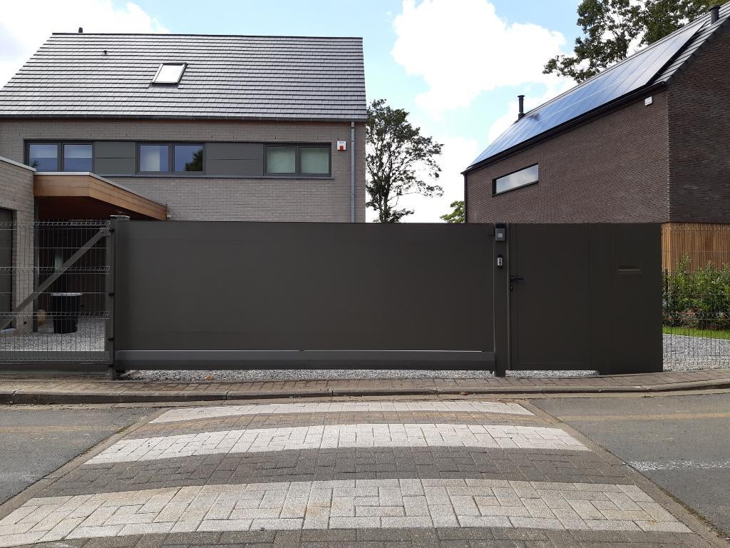 Motorisatie voor zelfdragende schuifpoort 950 euro, Tuin en Terras, Overige materialen, Schuifpoort, Nieuw, Ophalen of Verzenden