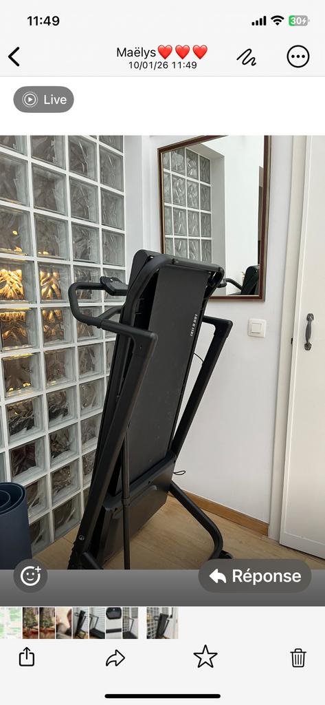 Tapis de marche/course, Enlèvement ou Envoi, Comme neuf