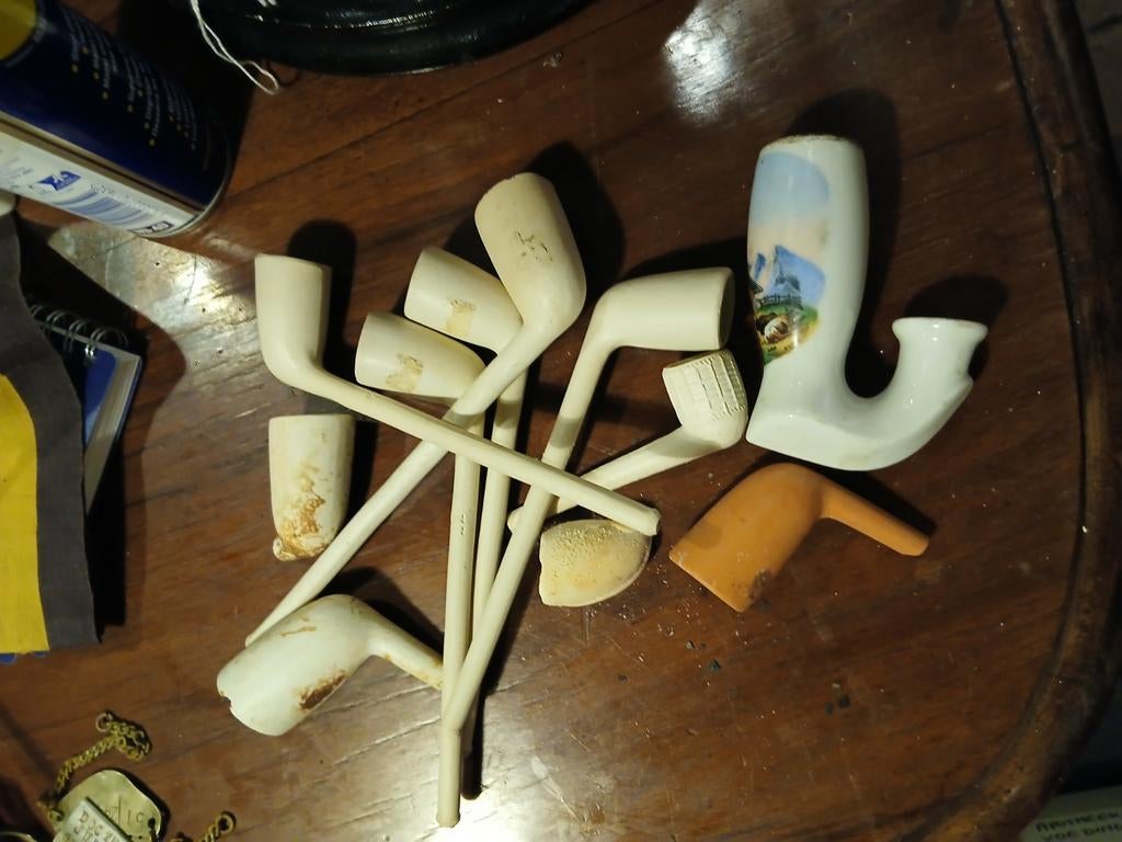 Pijipen en koppen, Ophalen