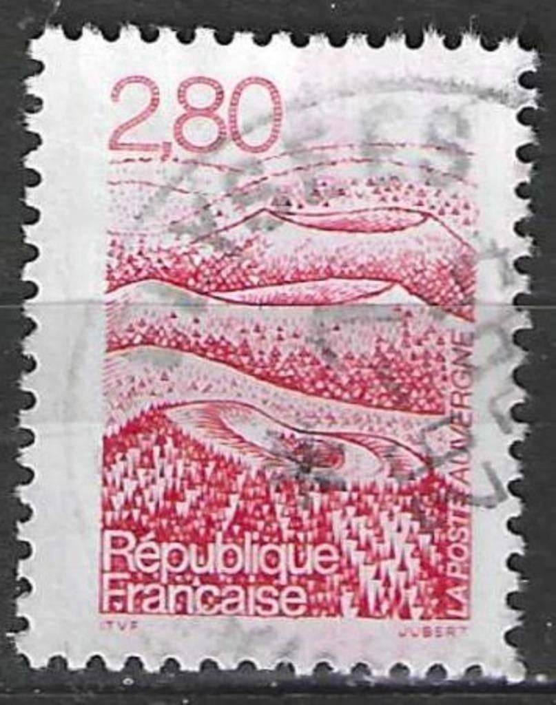 Frankrijk 1995 - Yvert 2951 - Franse regio's - Auvergne (ST), Verzenden, Gestempeld